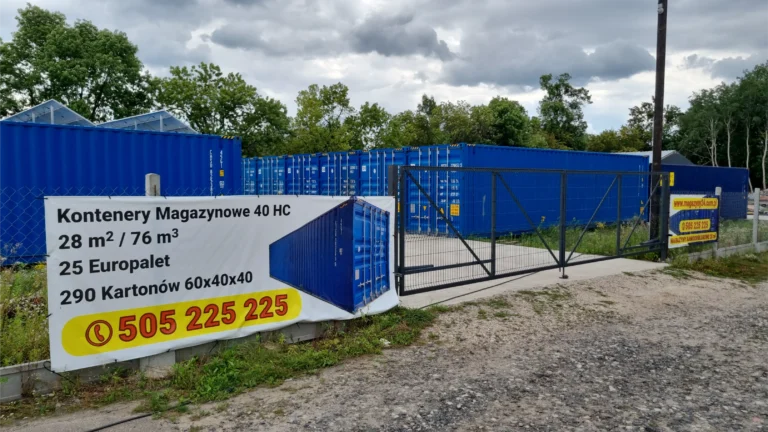 kontenery magazynowe pruszków